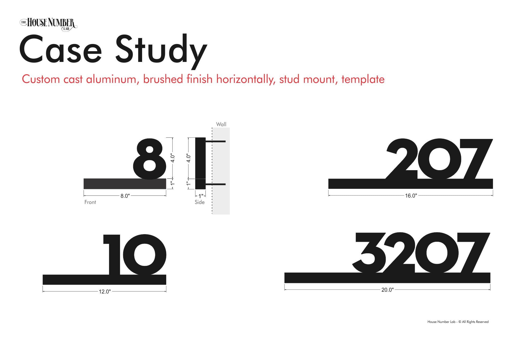 Case Study Modern in Cast Aluminum